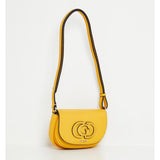 Guess Calebra Convertible Crossbody Flap Bag In Marigold