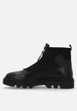 Mazerata Mens Vinchey 9 Faux Leather Shoes Black