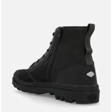 Palladium Mens Pampa Hi Care Zip Shoes In Black