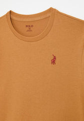 Polo 0055412 Boys Rick Ss Tee Tan