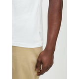 Ben Sherman Mens Disk Foil T-Shirt In White
