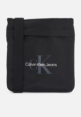Calvin Klein Mens Flap Pack 18 Flap Sling Bag In Black