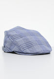 Pringle Mens Samuel Newsboy Cap In Blue
