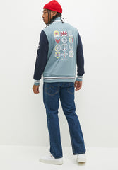 Ben Shereman Mens Citadel Varsity Bomber Jacket