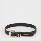 Sissy Boy Softie Belt Mixedloop Detail In Black