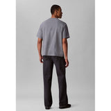 Calvin Klein Mens Rlxd Fit Graphic T-Shirt In Grey Heather