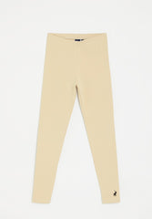 Polo Girls Victoria Full Length Leggings In Putty