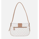 Polo Kensington Flapover Shoulder Bag In White