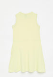 Polo Girls Zahara Embroidered Dress In Yellow