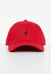 Polo Mens 6 Panel Classic Cap In Red