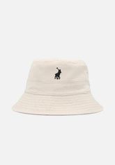 Polo Womens Classic Reversible Bucket hat in Stone