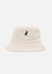 Polo Womens Classic Reversible Bucket hat in Stone