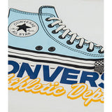 Converse Boys Graphic Sneaker T-Shirt In Egret