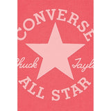Converse Girls Dissected Chuck Patch T-Shirt In Cherry Balm