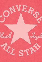 Converse Girls Dissected Chuck Patch T-Shirt In Cherry Balm