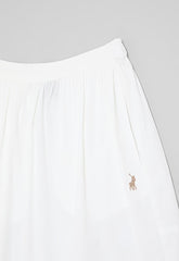 Polo Girls Brenda Pull On Skirt In White