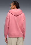 Puma Womens Essential Oversized Hoodie In Pink