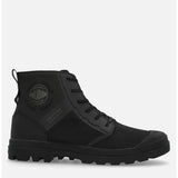 Palladium Mens Pampa Hi Care Zip Shoes In Black