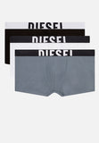 Diesel Mens Damien-D-Pop 3 Pack Boxers In Black & White