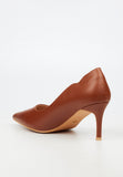 Miss Black Ladies Nola 6 Heels In Tan