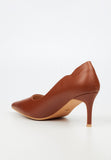 Miss Black Ladies Nola 6 Heels In Tan