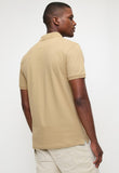 Polo Mens Essential Pique Golfer In Stone