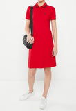 Polo Womens Leah Golfer Dress In Red