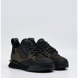 Replay Mens Field Speed Carbon 25 Sa Sneakers In Green And Black
