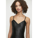 Sissy Boy Womens Bodycon Dress With Cage Detailing In Black