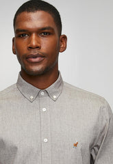 Polo Mens Oxford Iman Shirt In Brown