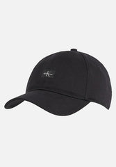 Calvin Klein Jeans Acc Seersucker Patch Bb Cap Black