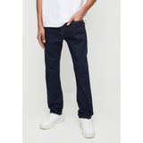 Levi's Mens 502 Taper Za Rinsey Jean In Dark Blue