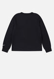 Nike Boys Bball Long Sleeve T-shirt In Black