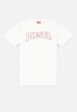 Diesel Mens T-Norm-V10 Regular T-Shirt In White