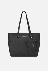 Guess Granby Tote Bag In Charcoal