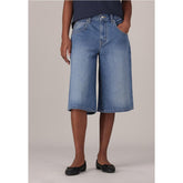 Levis Womens Super Baggy Jorts In Hazy Times