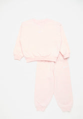 Nike Essential Fleece Crew Set Pink