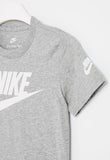 Nike Boys Future Evergreen T-Shirts In Grey Heather