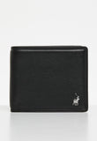 Polo Billfold Wallet With Coin Insert In Black
