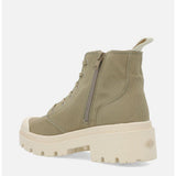 Palladium Womens Pallabase Twill Shoes In Dune