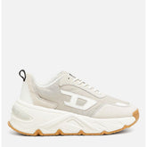 Diesel Womens S-Savannah Tulu Sneakers In Pumice Stone/White Alyssum/White