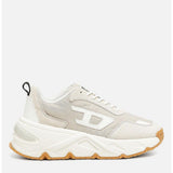 Diesel Womens S-Savannah Tulu Sneakers In Pumice Stone/White Alyssum/White