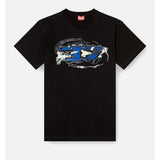Diesel Mens T-Norm T11 Regular T-Shirt In Black
