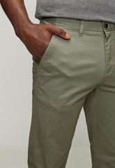 Pringle Mens Jorge Tailored Fit Chino Fatigue