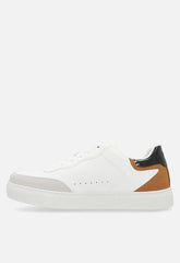 Polo Ladies Colour Block Court Sneakers In White