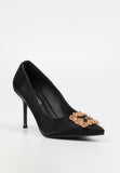 Butterfly Feet Ladies Lanelle Black stiletto