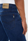 Soviet Mens Rivery New #5 Regular Straight Leg Jeans In Blue