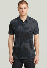 G-Star Raw Mens Dunda Slim Polo Golfers In Ink