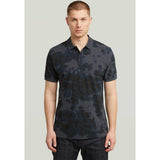 G-Star Raw Mens Dunda Slim Polo Golfers In Ink