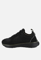 Palladium Mens Troop Runner Shoes In Black